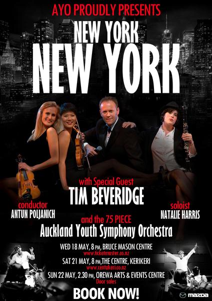 New York New York with Tim Beveridge and the AYO